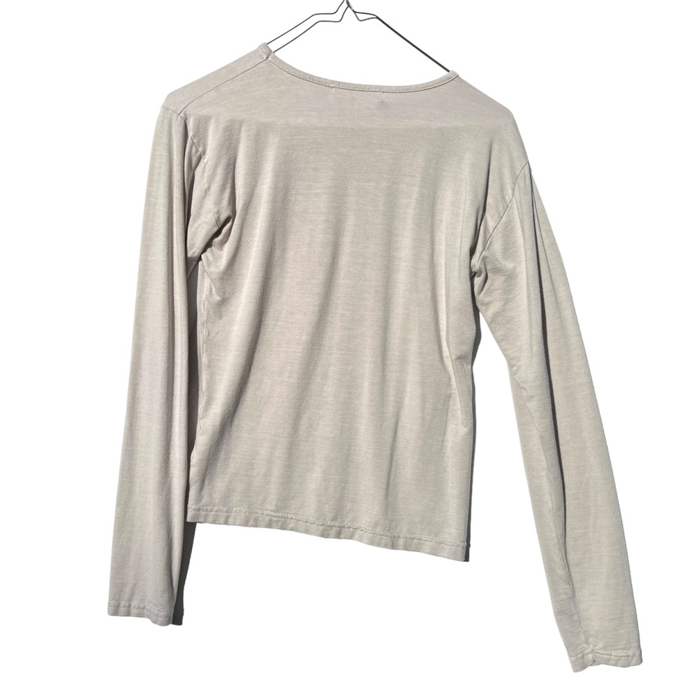 Prada Gray Long Sleeve Tee - Picture 2 of 5